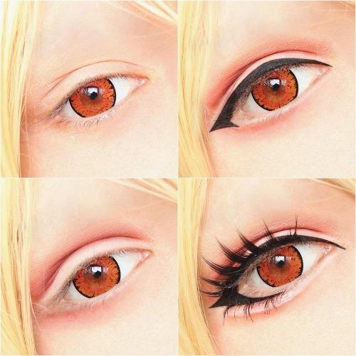 Sweety Queen Light Orange (1 lens/pack)-Colored Contacts-UNIQSO EU