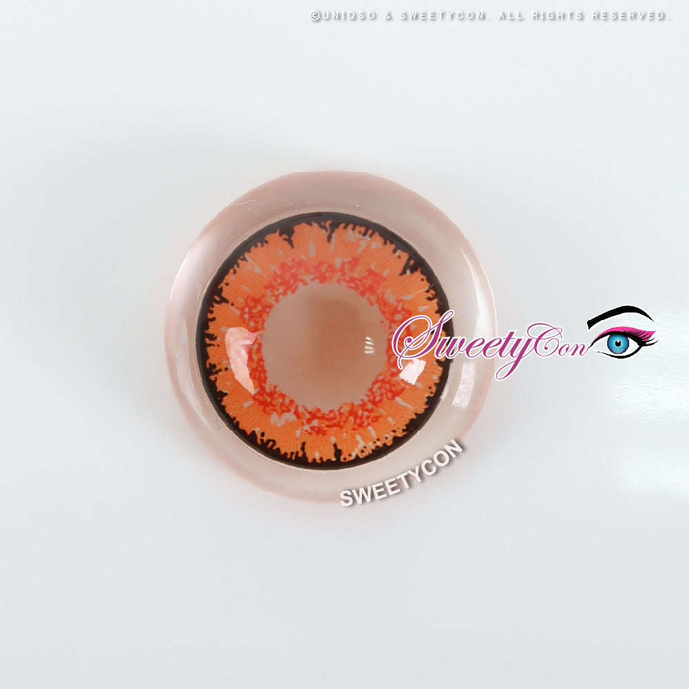Sweety Queen Light Orange (1 lens/pack)-Colored Contacts-UNIQSO EU