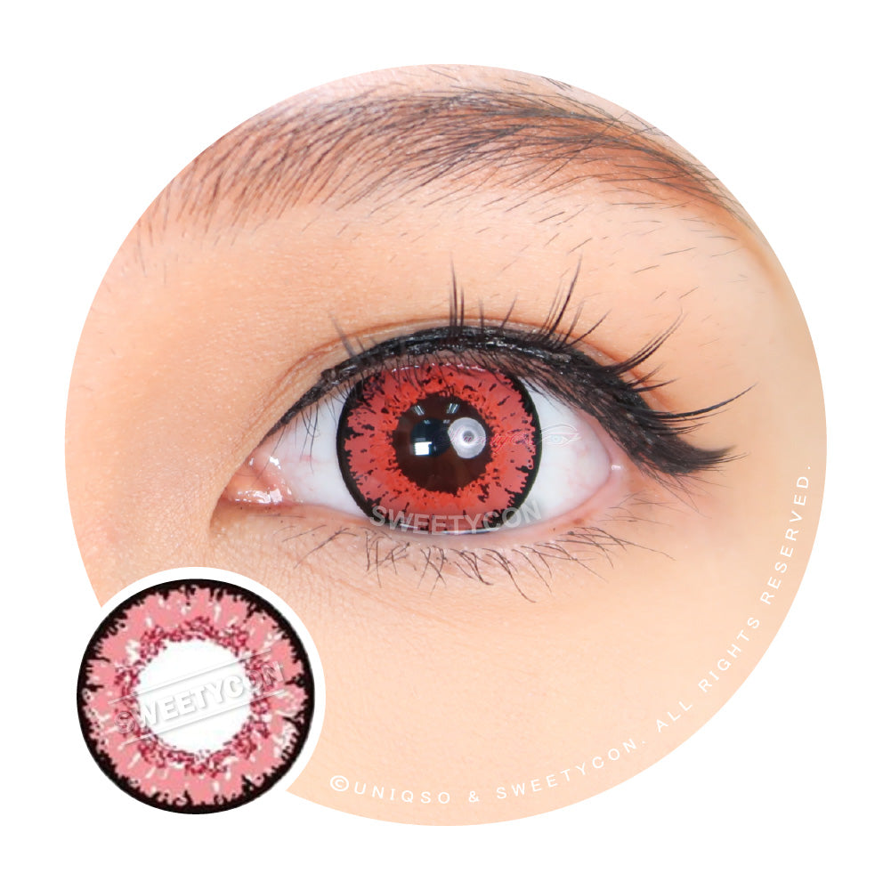Sweety Queen Pink Violet (1 lens/pack)-Colored Contacts-UNIQSO EU