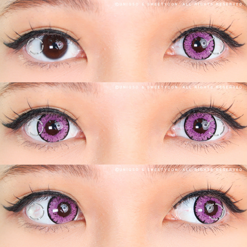 Sweety Queen Violet (1 lens/pack)-Colored Contacts-UNIQSO EU