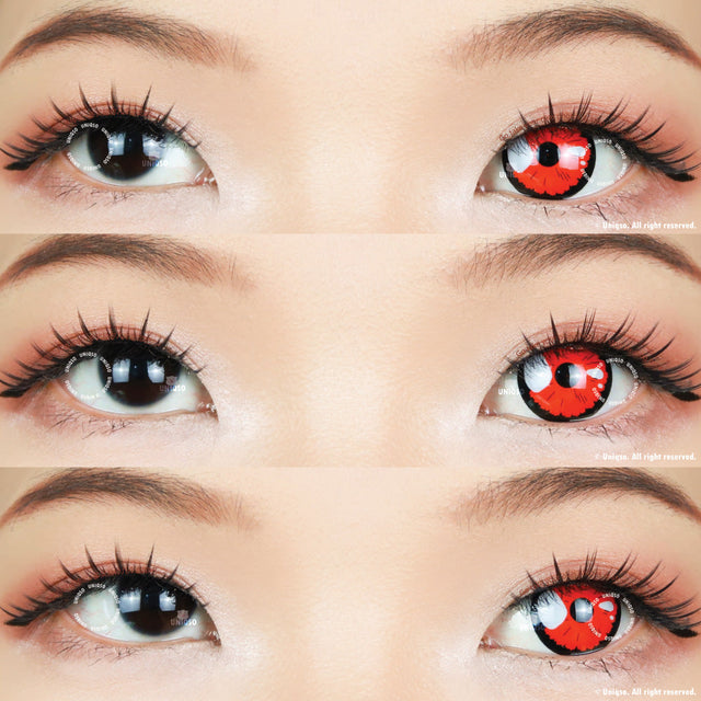 Sweety Real Anime Red (1 lens/pack)-Colored Contacts-UNIQSO EU