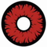 Sweety Red Sclera Contacts Angry Wolf (1 lens/pack)-Sclera Contacts-UNIQSO EU