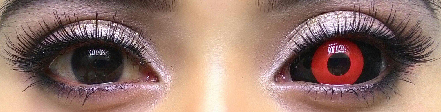 Sweety Red Sclera Contacts Tokyo Ghoul - Red Ghoul/Gremlin (1 lens/pack)-Sclera Contacts-UNIQSO EU