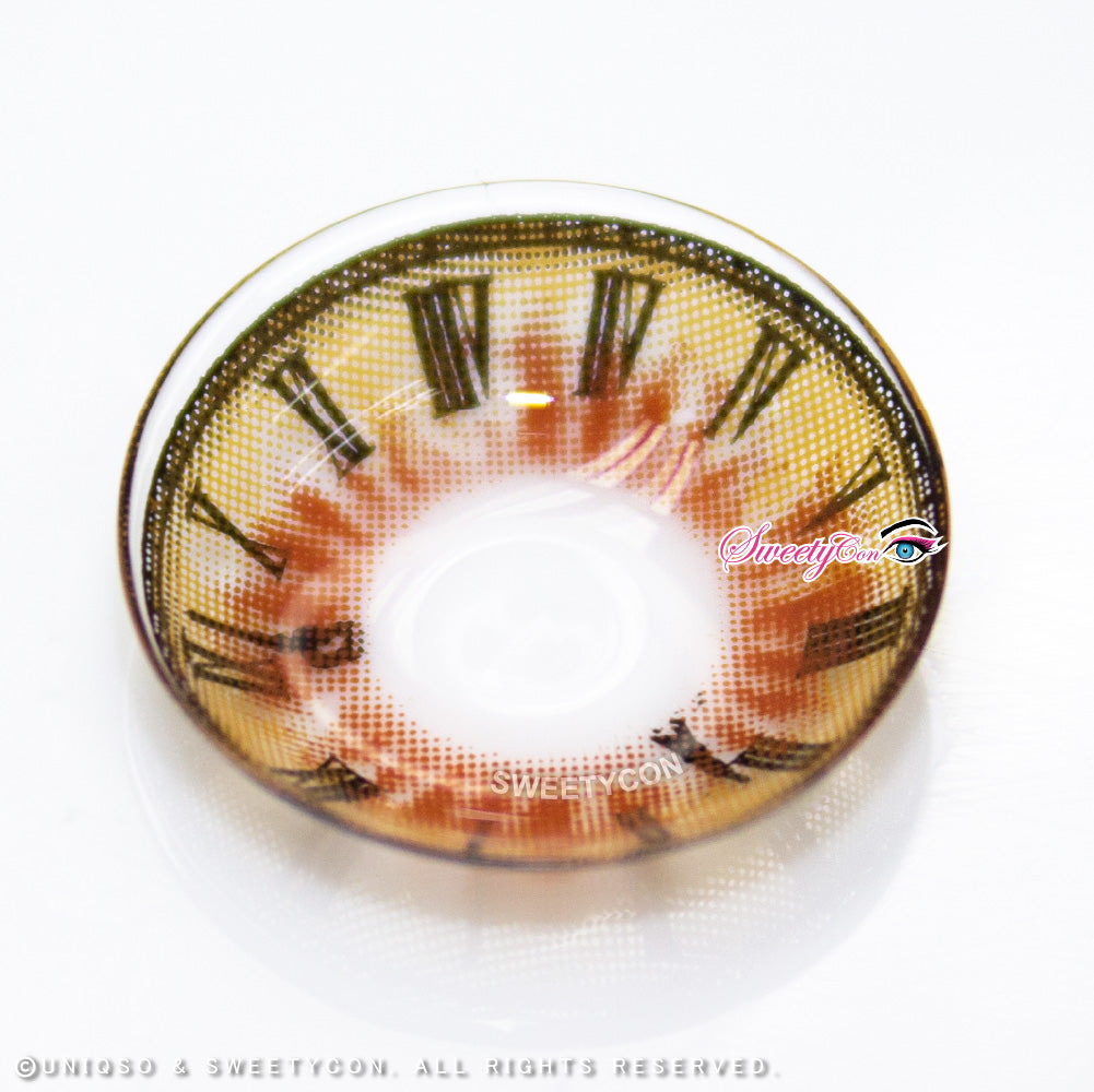 Sweety Roman Clock - With Prescription (1 lens/pack)-Colored Contacts-UNIQSO EU