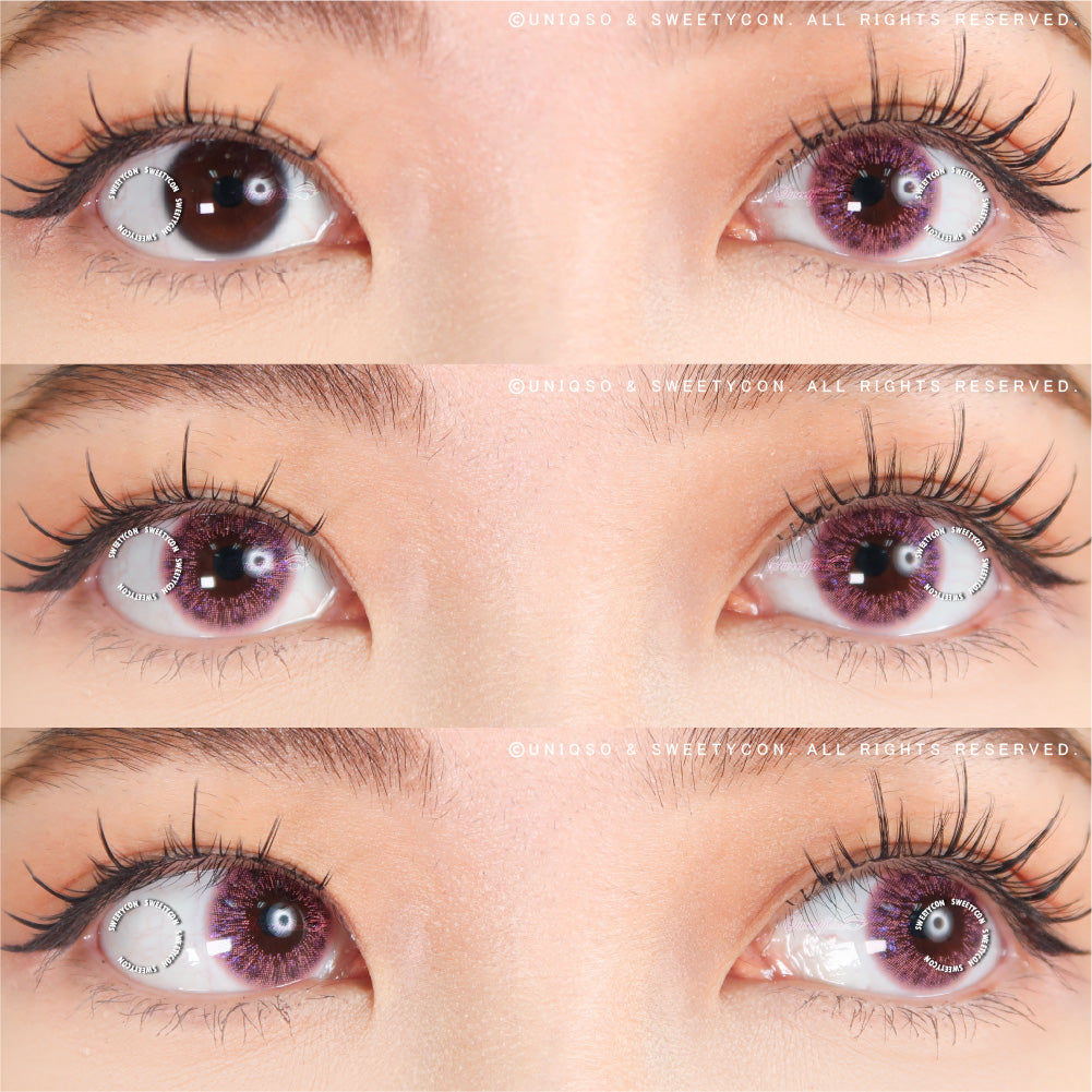 Sweety Shine Smile Pink (1 lens/pack)-Colored Contacts-UNIQSO EU