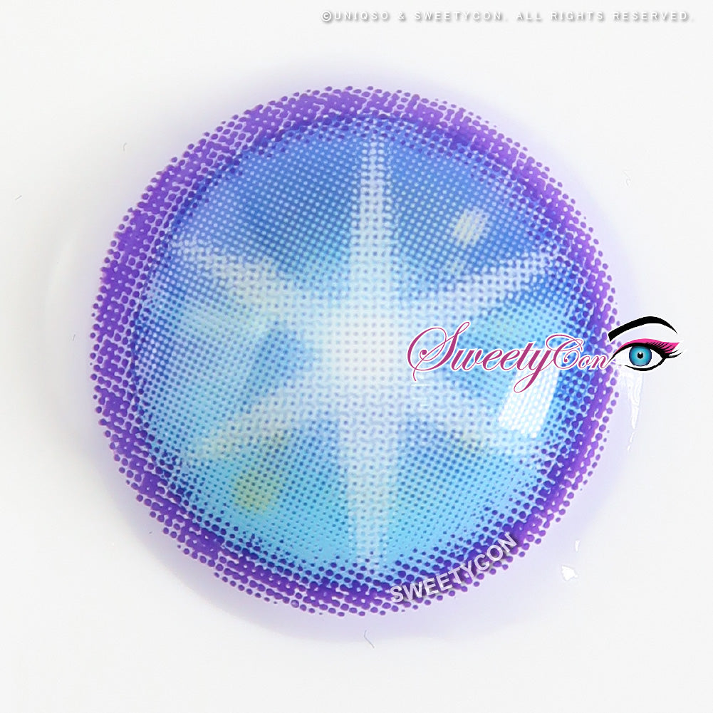 Sweety Star Idol Blue (1 lens/pack)-Colored Contacts-UNIQSO EU