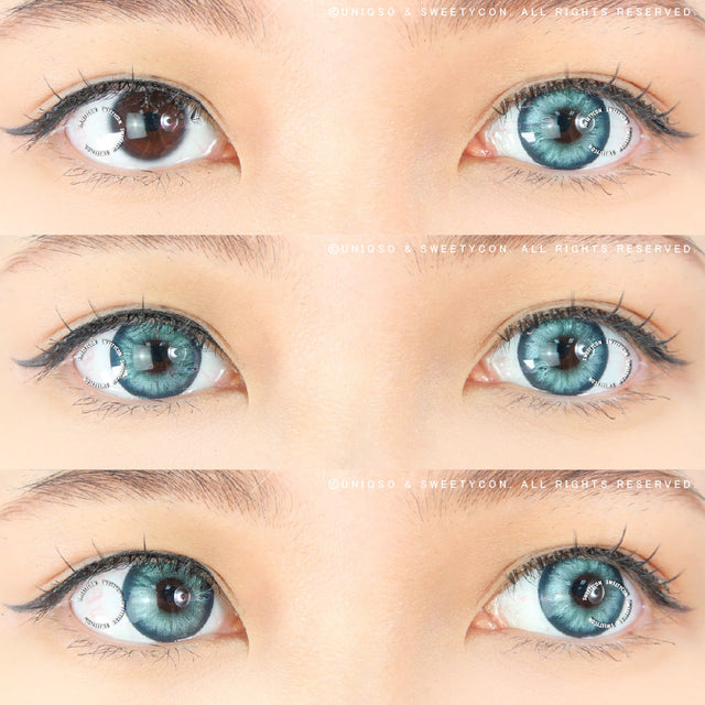Sweety Stardust Blue (1 lens/pack)-Colored Contacts-UNIQSO EU
