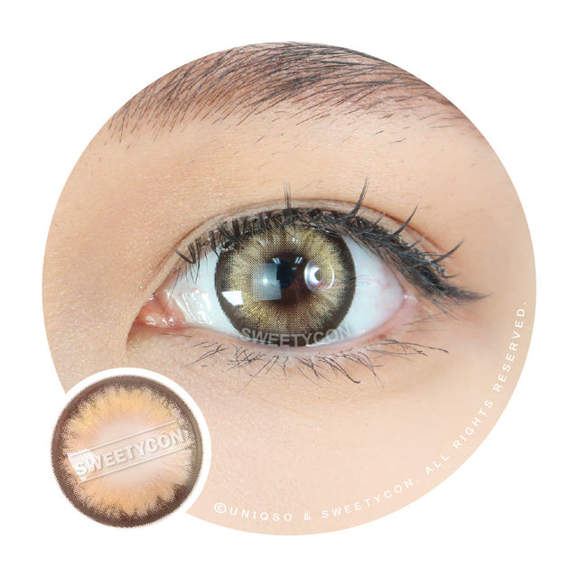 Sweety Stardust Brown (1 lens/pack)-Colored Contacts-UNIQSO EU