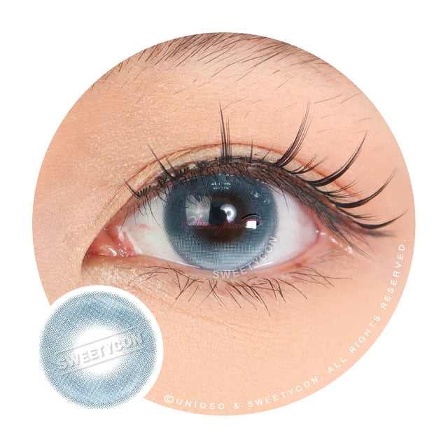 Sweety Venus Kiss Blue (1 lens/pack)-Colored Contacts-UNIQSO
