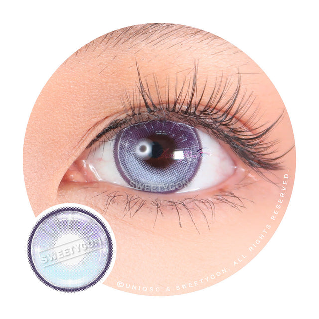 Sweety Vista Violet (1 lens/pack)-Colored Contacts-UNIQSO EU