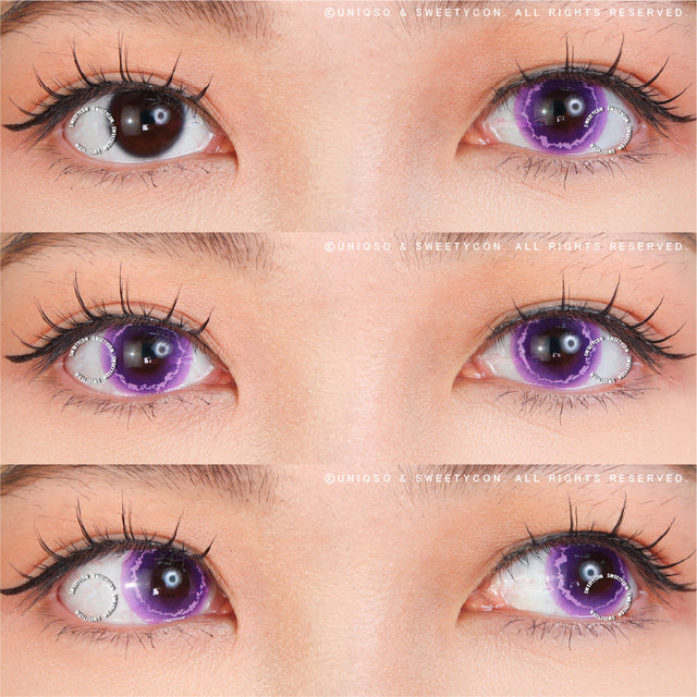 Sweety x Eyesinger 1 Day Kaminari Tennbatsu (2 lenses/pack)-Colored Contacts-UNIQSO EU