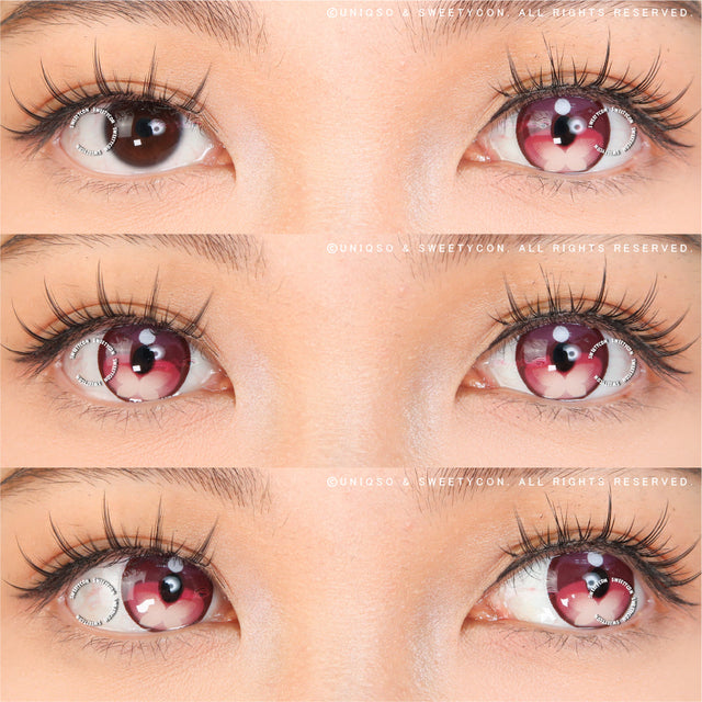 Sweety x Eyesinger Violet Butterfly (2 lenses/pack)-Colored Contacts-UNIQSO EU