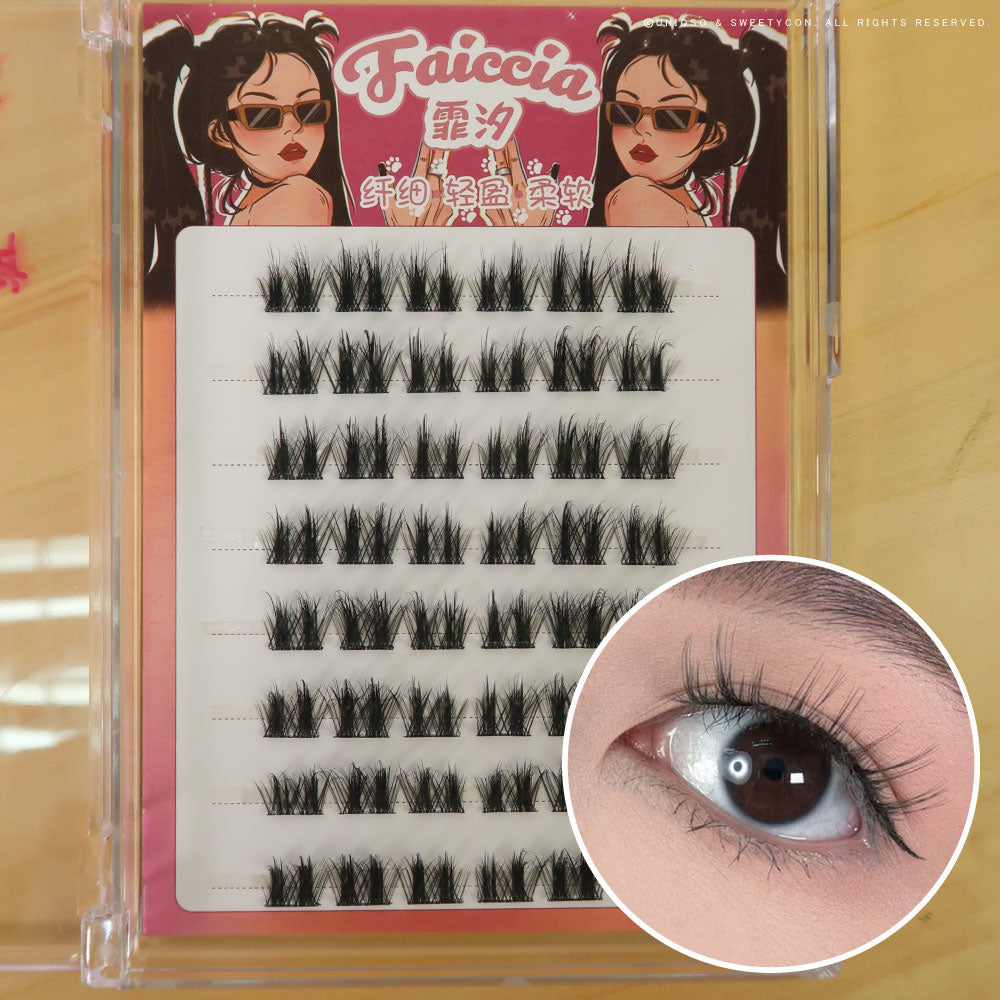 Upper Lash - Fluffy Little Devil-Fake Eyelash-UNIQSO EU