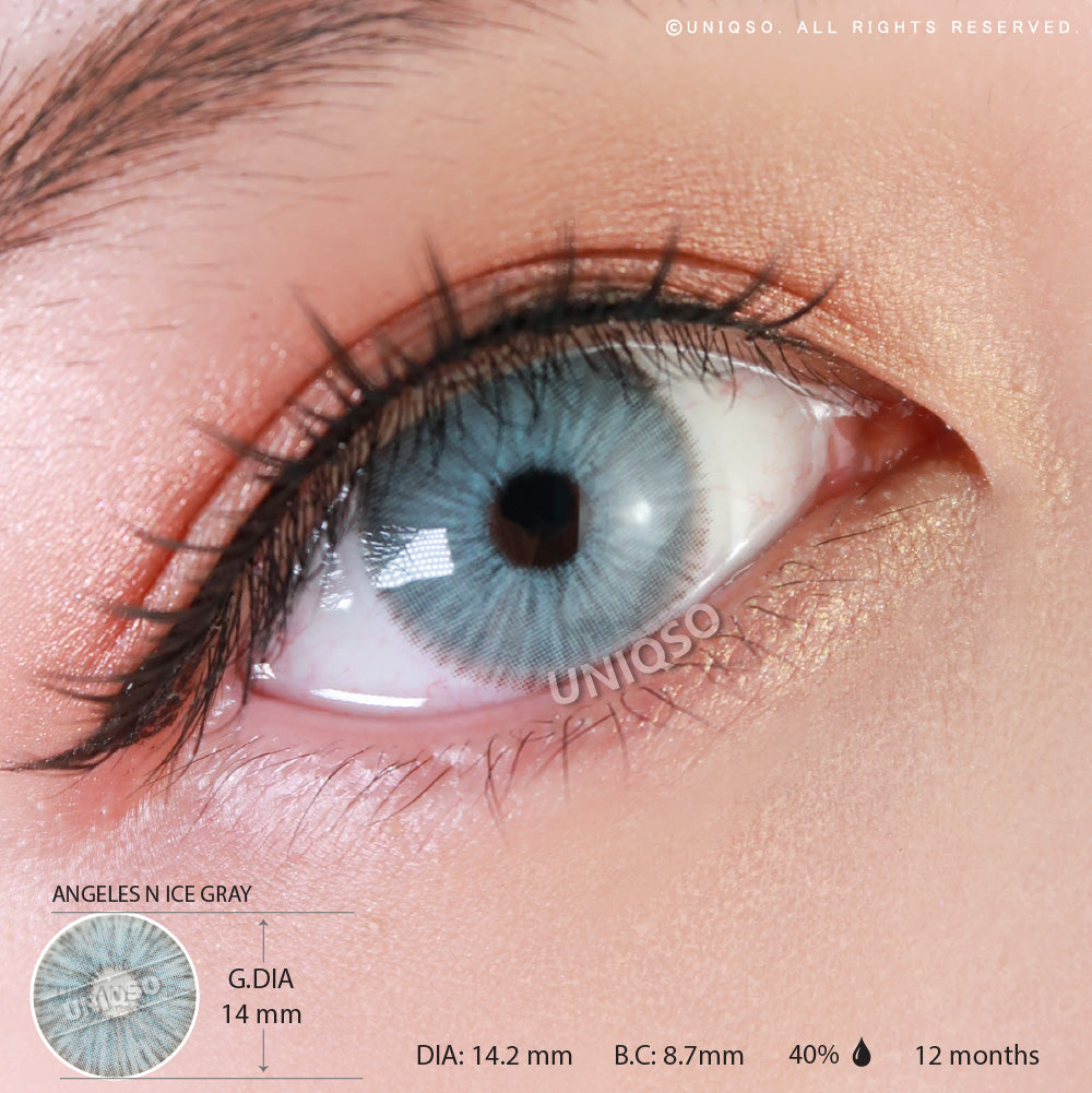 Urban Layer Angeles N Ice Gray (1 lens/pack)-Colored Contacts-UNIQSO EU