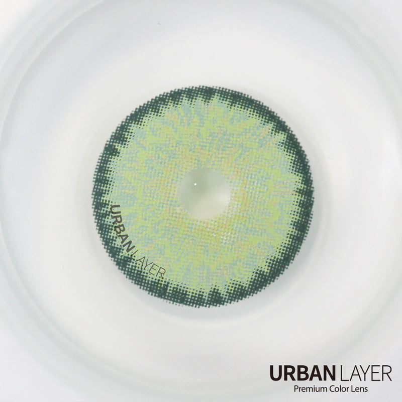 Urban Layer Brooklyn Green (1 lens/pack)-Colored Contacts-UNIQSO EU