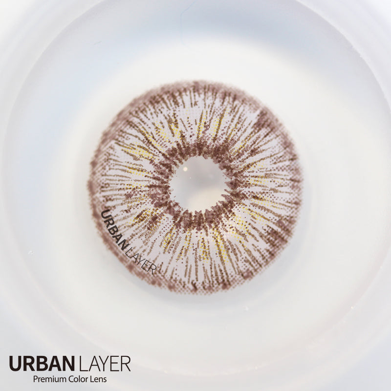 Urban Layer Brown Rain (1 lens/pack)-Colored Contacts-UNIQSO EU