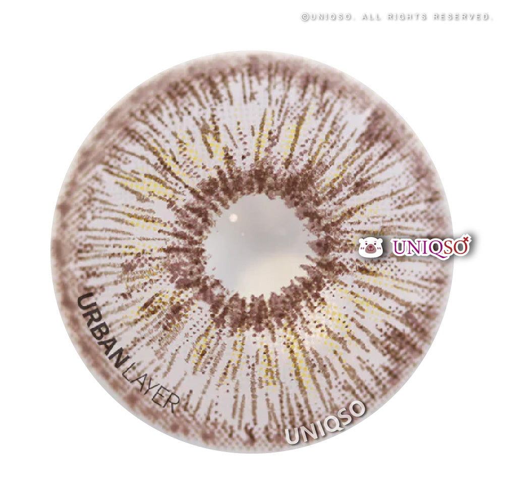 Urban Layer Brown Rain (1 lens/pack)-Colored Contacts-UNIQSO EU