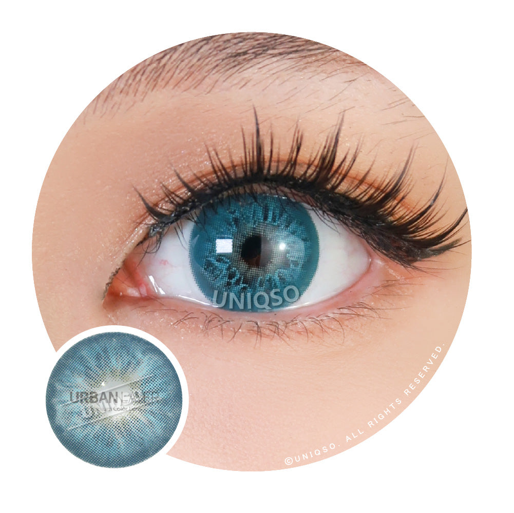 Urban Layer Cirilla Blue (1 lens/pack)-Colored Contacts-UNIQSO EU