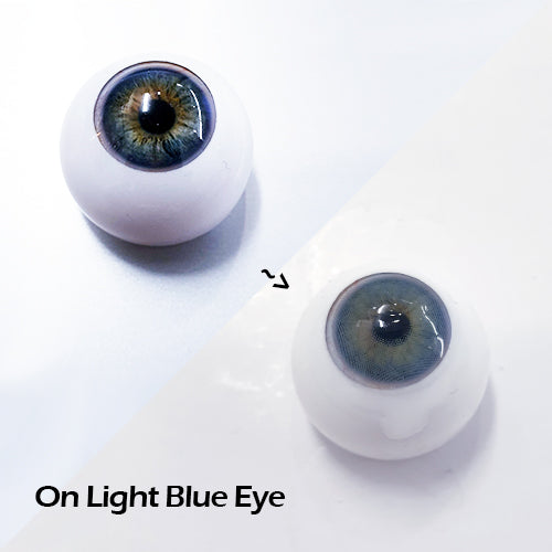 Urban Layer Cloud Deep Grey colored contacts