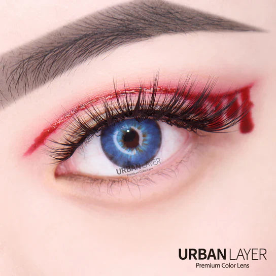 Urban Layer Jolie Blue (1 lens/pack)-Colored Contacts-UNIQSO