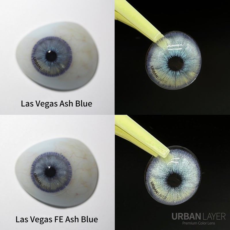 Urban Layer Las Vegas FE Ash Blue (1 lens/pack)-Colored Contacts-UNIQSO EU