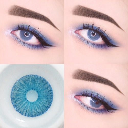 Urban Layer New York Blue - NEW (1 lens/pack)-Colored Contacts-UNIQSO EU