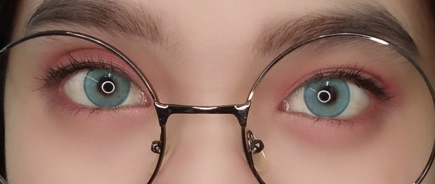 Urban Layer Orlando Blue colored contacts