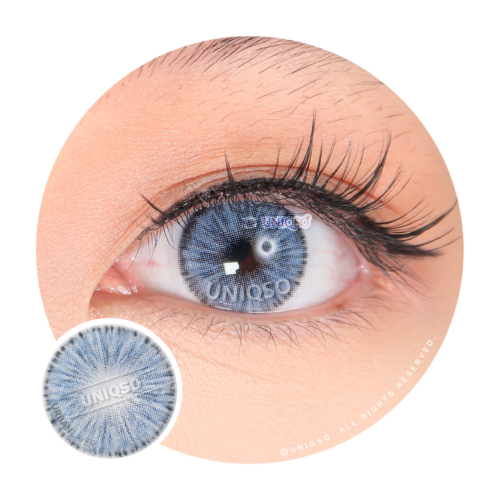 Urban Layer Palvin Blue colored contacts