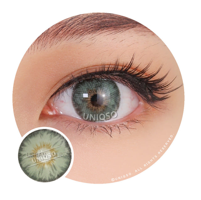 Urban Layer Siri Green (1 lens/pack)-Colored Contacts-UNIQSO EU