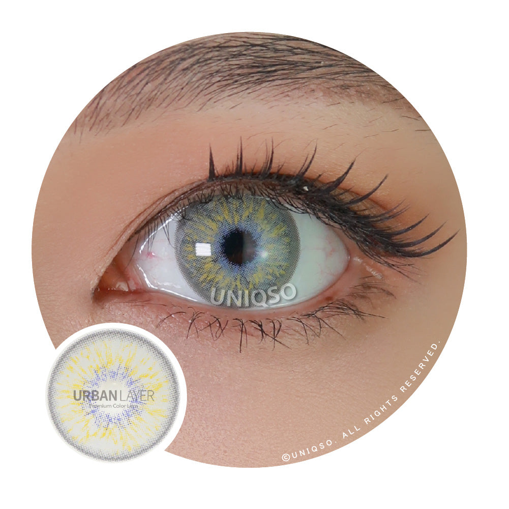 Urban Layer Toronto Gray (1 lens/pack)-Colored Contacts-UNIQSO EU