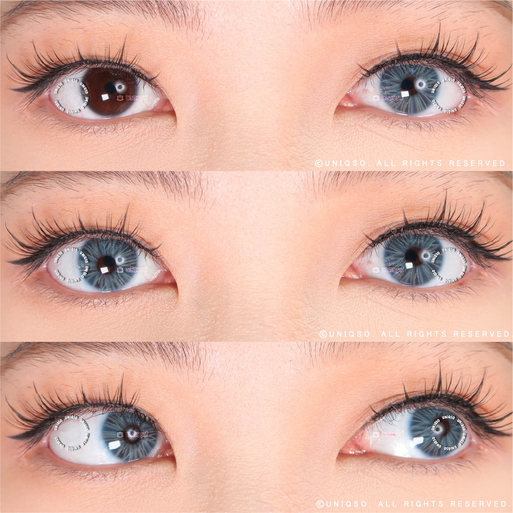 Urban Layer Valencia Blue colored contacts