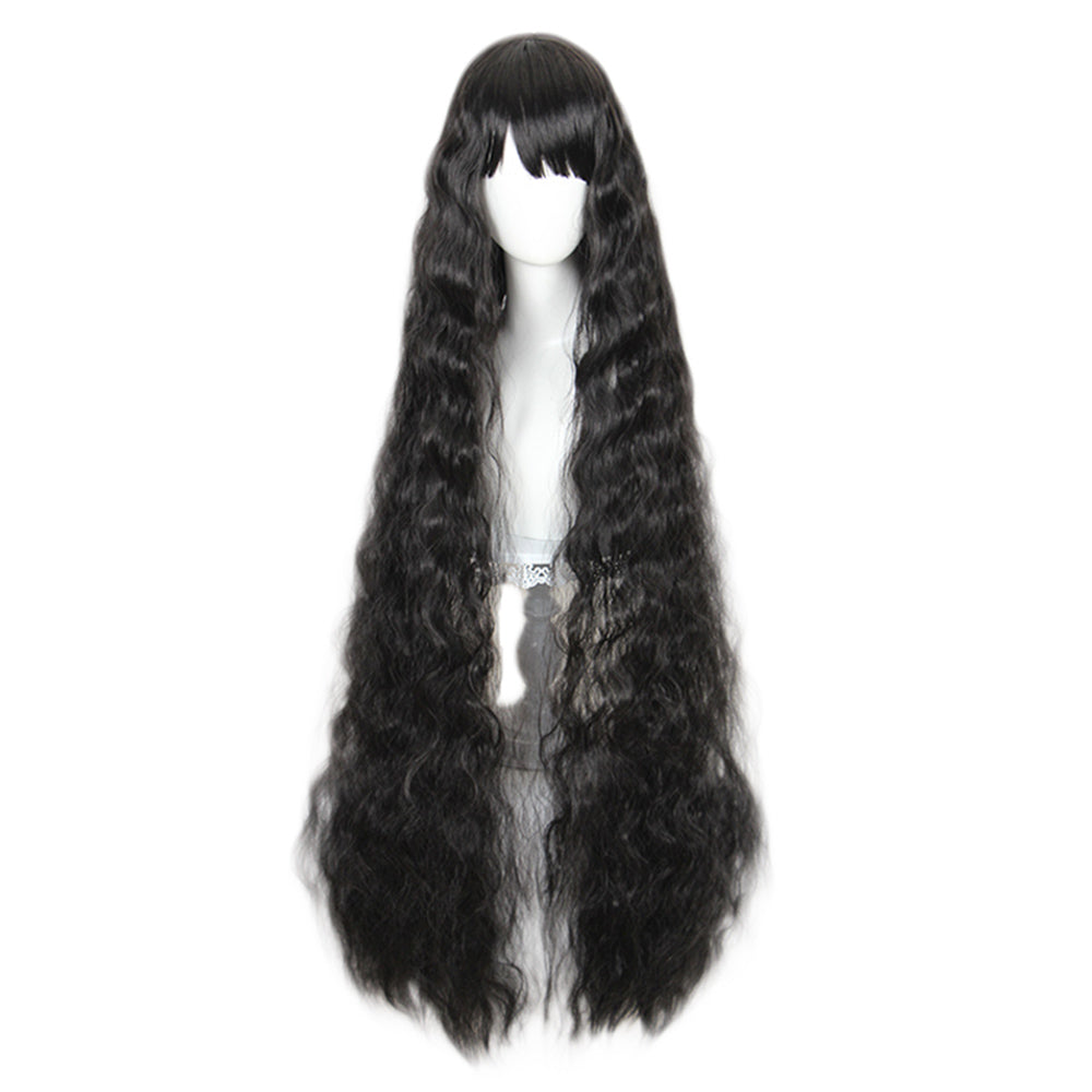 Waist Length Wavy Black Lolita Wig 489B-Lolita Wig-UNIQSO EU