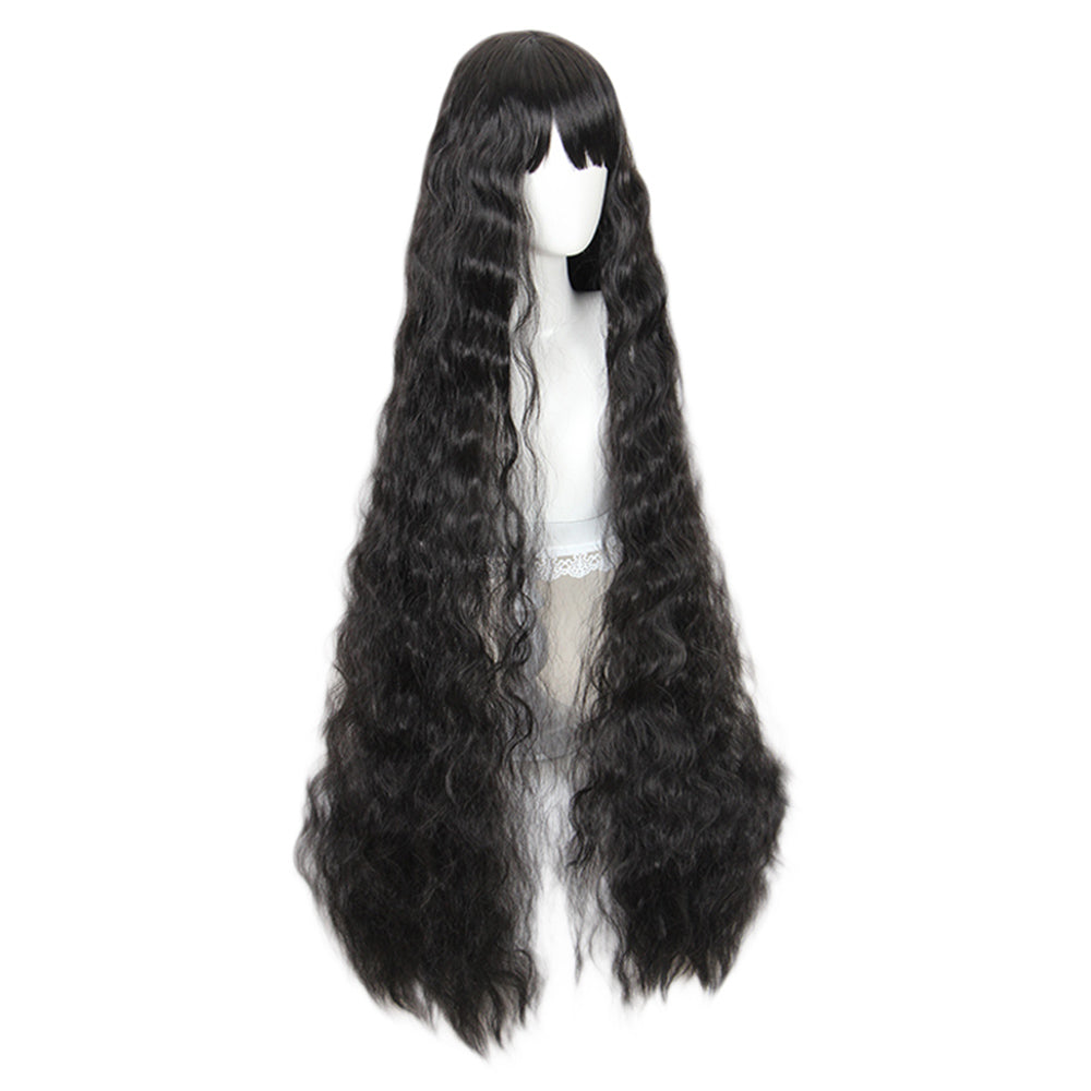 Waist Length Wavy Black Lolita Wig 489B-Lolita Wig-UNIQSO EU
