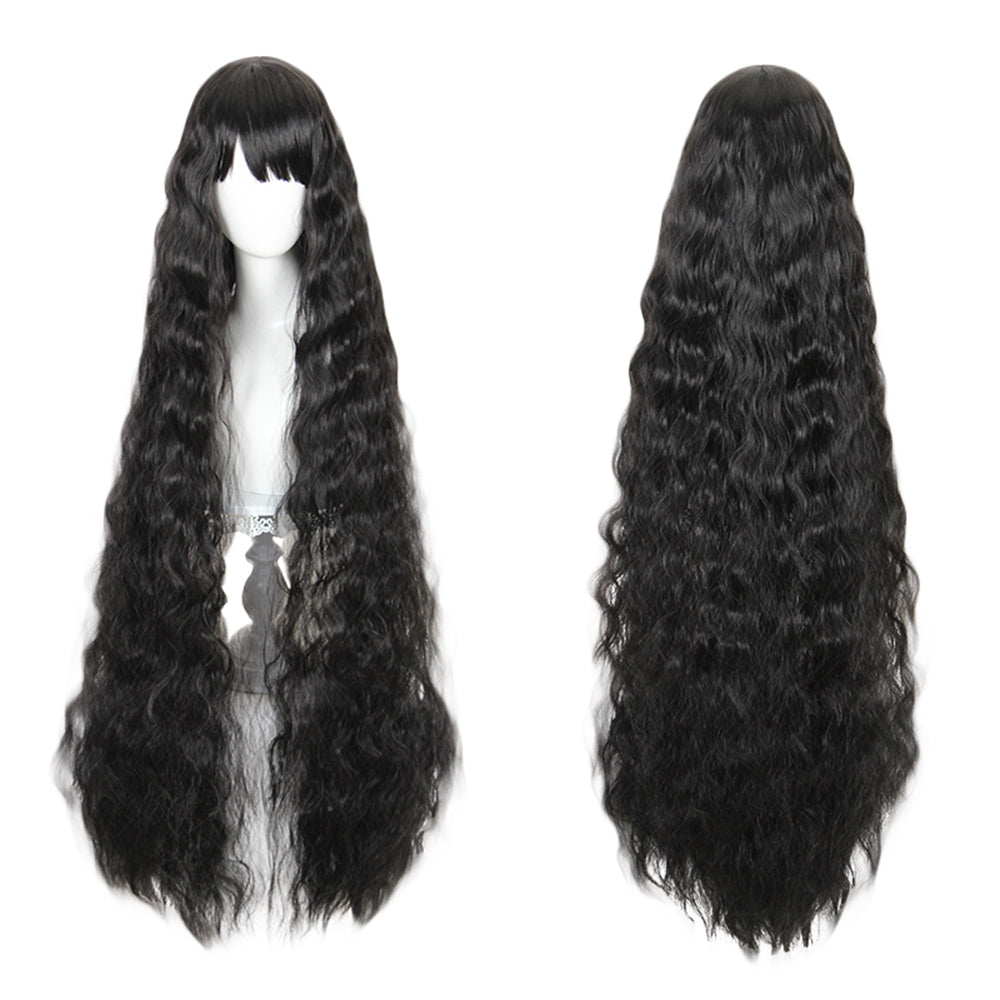 Waist Length Wavy Black Lolita Wig 489B-Lolita Wig-UNIQSO EU