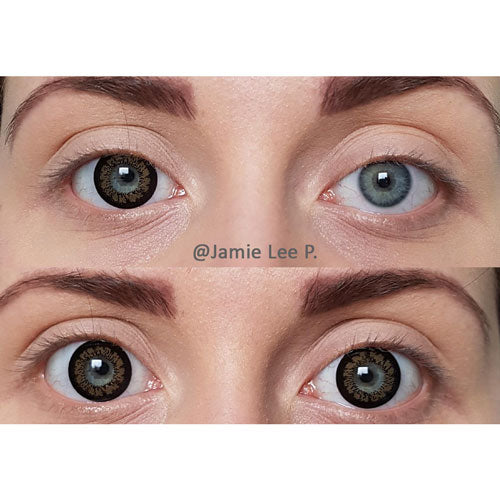 Western Eyes Angel Brown (1 lens/pack)-Colored Contacts-UNIQSO EU