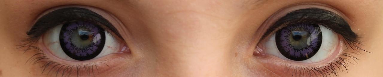 Western Eyes Angel Violet (1 lens/pack)-Colored Contacts-UNIQSO EU