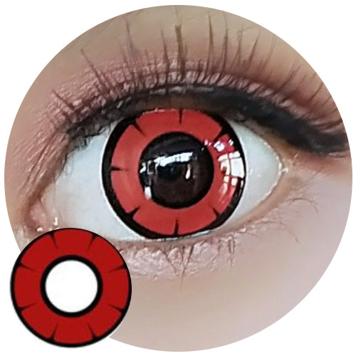 Western Eyes Twilight Red (1 lens/pack)-Colored Contacts-UNIQSO EU