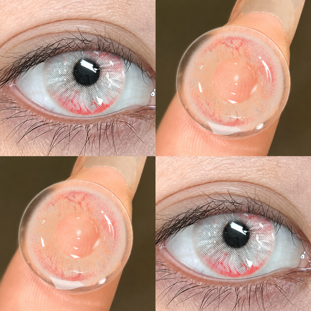 Sweety Crazy Hunger Red (1 lens/pack)-Crazy Contacts-UNIQSO EU