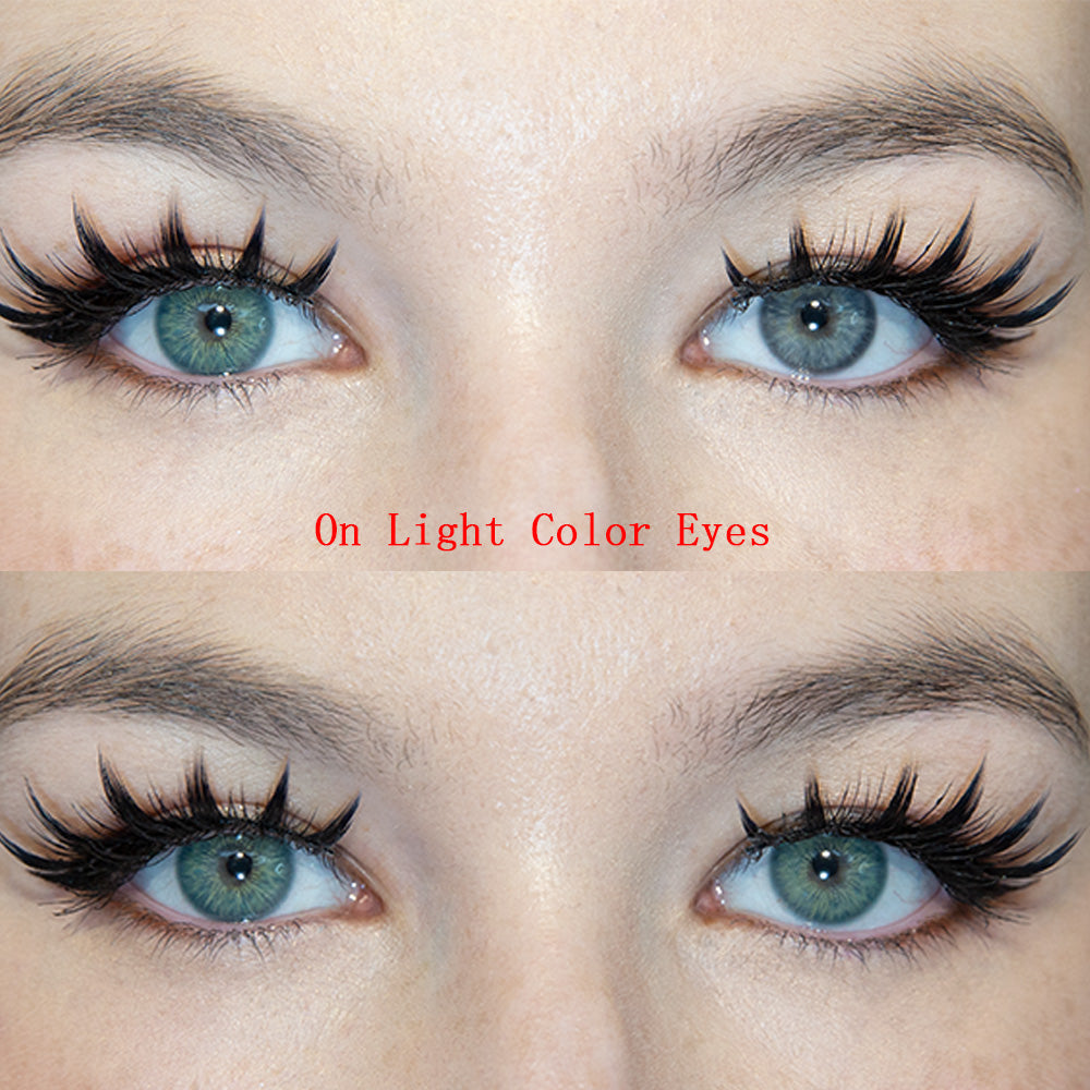 Sweety Camilla Green (1 lens/pack)-Colored Contacts-UNIQSO