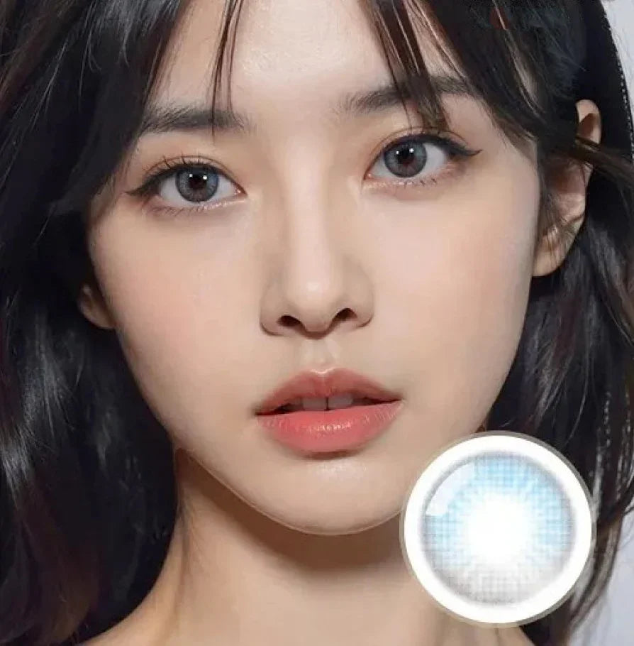 Kazzue Toric Chic Silver Blue (1 lens/pack)-Colored Contacts-UNIQSO EU