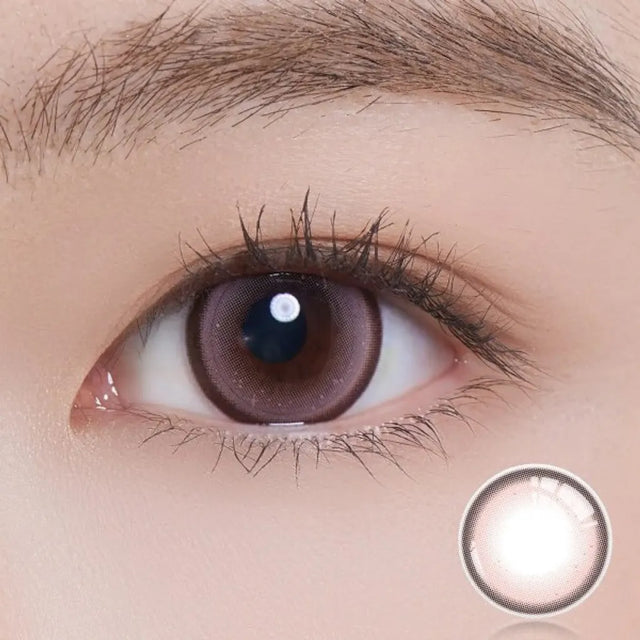 ii99 Monthy Disposable - Starry Brown (2 Lenses/pack)-Colored Contacts-UNIQSO EU