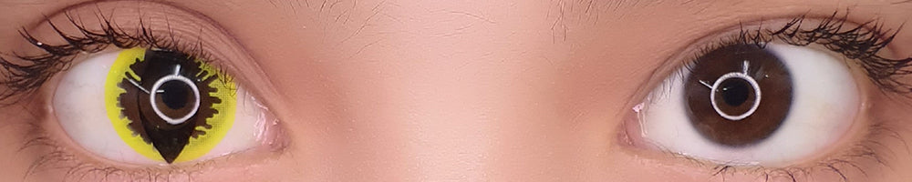 Sweety Crazy Yellow Dragon II (1 lens/pack)-Crazy Contacts-UNIQSO