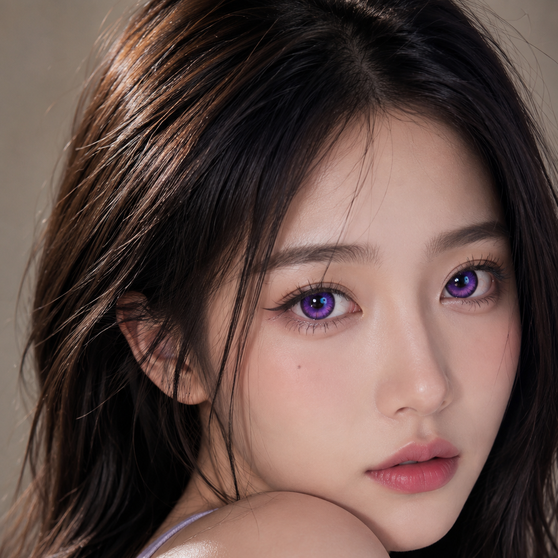 Sweety Mystic Wing Violet (1 lens/pack)-Colored Contacts-UNIQSO EU