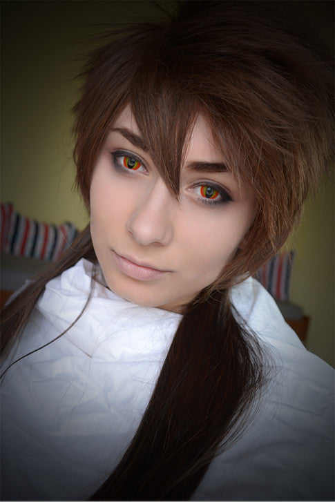 Phantasee Crazy Red Dragon Eyes - 1 Day Disposable (2 lenses/pack)-Crazy Contacts-UNIQSO