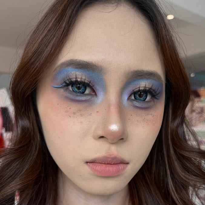 Sweety Princess Mimina Blue (1 lens/pack)-Colored Contacts-UNIQSO EU