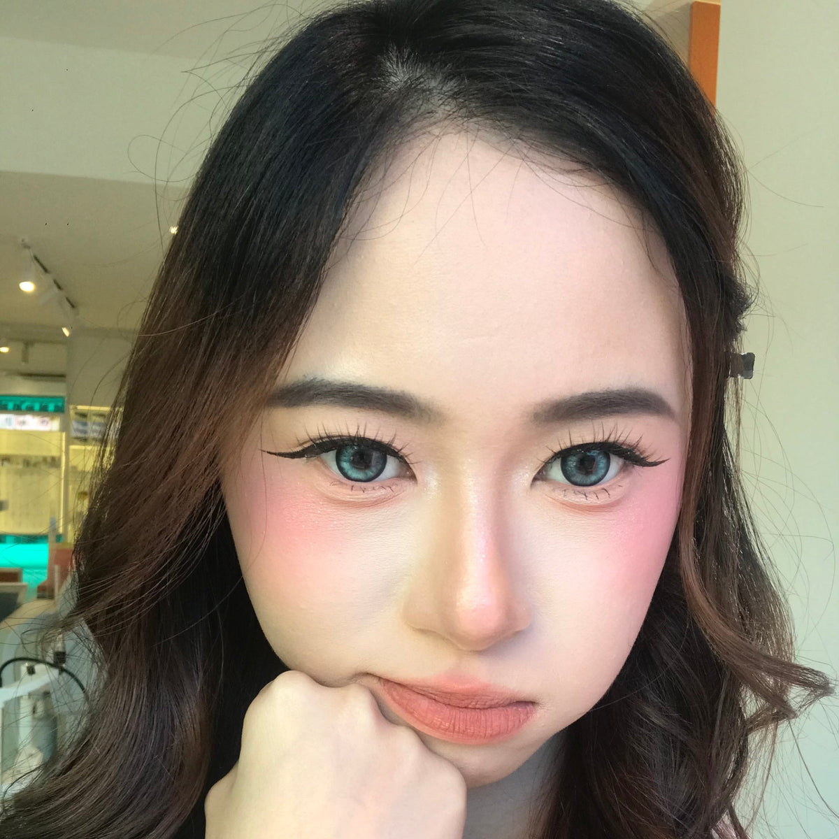 Sweety Stardust Blue (1 lens/pack)-Colored Contacts-UNIQSO EU