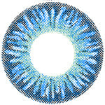 Kazzue Heavenly Cupcake Blue (1 lens/pack)-Colored Contacts-UNIQSO