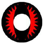 Sweety Crazy Red Dragon (1 lens/pack)-Crazy Contacts-UNIQSO