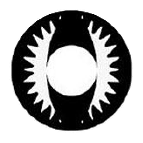 Sweety Crazy Black Dragon (1 lens/pack)-Crazy Contacts-UNIQSO