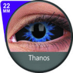 Phantasee Blue Black Sclera Contacts Thanos (2 lenses/pack)-Sclera Contacts-UNIQSO EU
